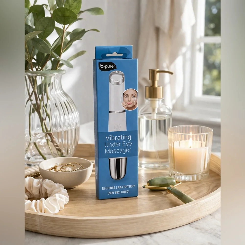 B-Pure Vibrating Under Eye Massager Eye Wand New Seale